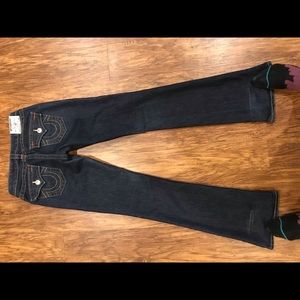 Woman’s size 27 True Religion Boot Cut Jeans